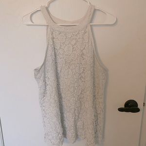 Torrid white sleeveless tank. Size 00